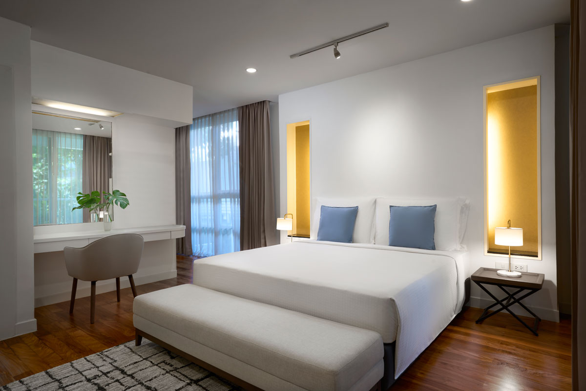 带佣人房的四卧室公寓 - Shama Ekamai Bangkok